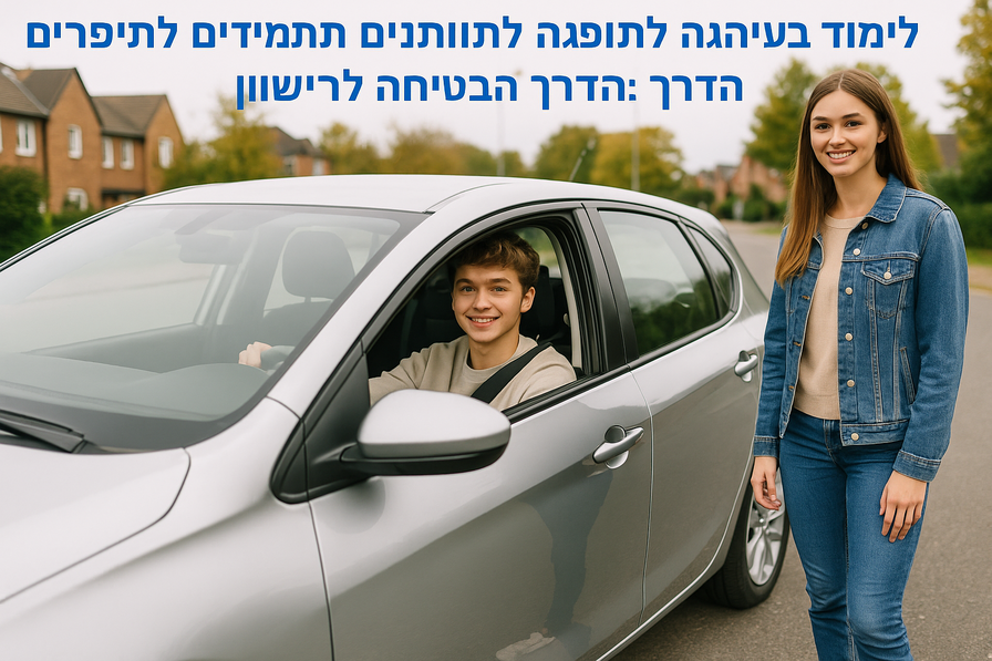 Класс в школе вождения в Нетании для новичков, изучающих автоматическое управление.